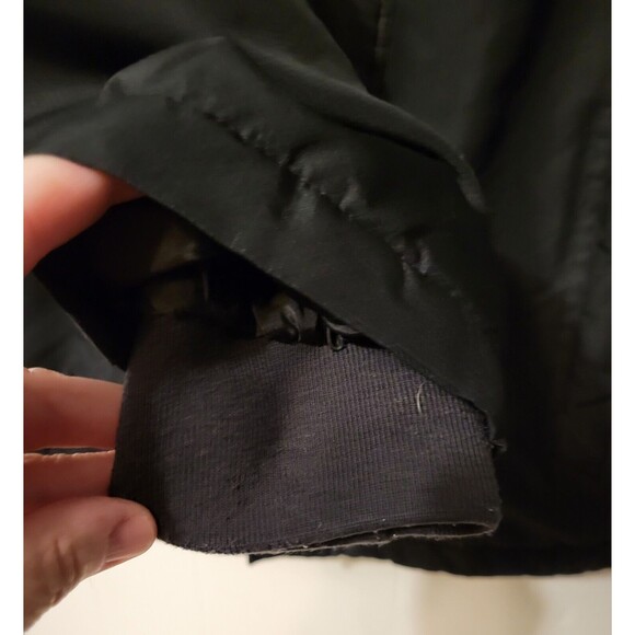 Outdoor Life Hooded Jacket Men Small Black Zip Winter Lightweight - Picture 6 of 7